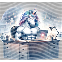 Rainbow Horse-RH 453